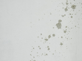 old white wall with cement splash texture background