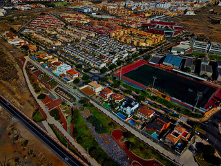 Naklejka premium Teneriffa mit der Drohne