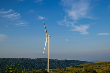 Wind turbines, renewable energy production