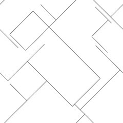 Geometric minimalist pattern - 259133477