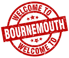 welcome to Bournemouth red stamp
