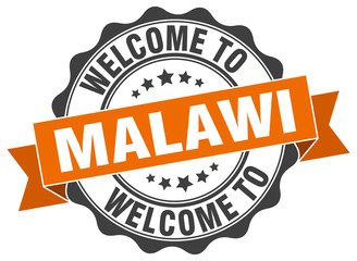 Malawi round ribbon seal