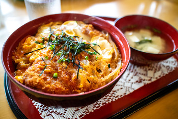 日本のカツ丼