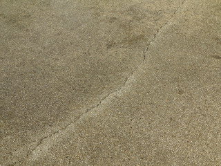 crack on wet floor texture