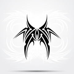 Tribal tattoo. Vector illustration