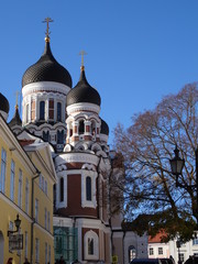 Fototapeta na wymiar Alexander-Newski-Kathedrale, Tallinn, Estland