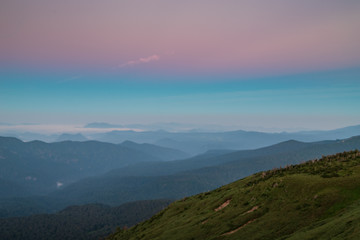Fototapeta premium Summer of Akita Prefecture Hachimantai
