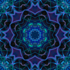 abstract kaleidoscope design background