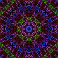 abstract kaleidoscope design background