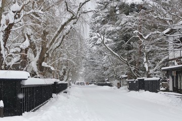 《角館の冬》秋田県仙北市