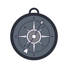 Obraz premium Compass navigation symbol isolated
