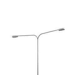 street lamppost on a white background