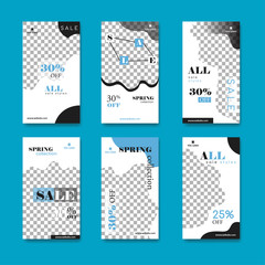 Fashion Post Template Social Media Banners for Digital Marketing. Promo Brand Fashion. Stories. Streaming. story, internet web banner, flyer,poster and brochure.fluid. Vector Illustration. 