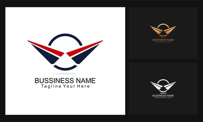 emblem bussiness icon logo