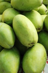 Mango fruit is delicious at street food