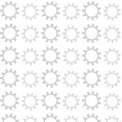 Cogwheel vector illustration pattern