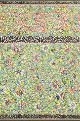 Traditional Chinese floral ornament