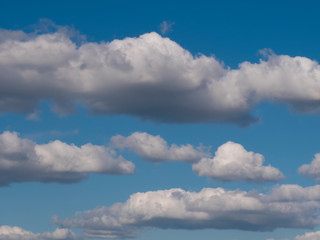sky cumulus clouds UK
