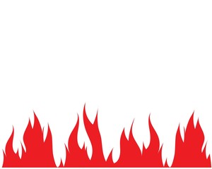 Fire flame Logo Template illustration