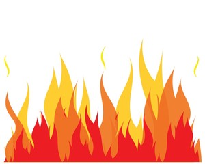 Fire flame Logo Template illustration