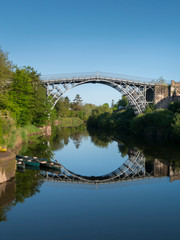Fototapeta premium europe, uk, England, Shropshire, Ironbridge daytime