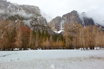 Winter in Yosemite National Park