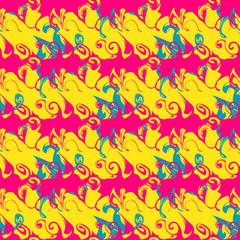 Fototapeta premium Graffiti background seamless texture