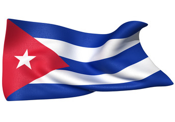 キューバ 国旗 比率1:2