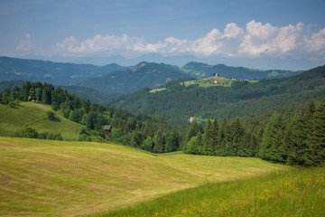 Church in Sveti Tomaz near Skofja Loka, Upper Carniola,  Slovenia