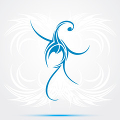 Abstract Vintage Indian Banner.