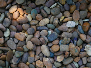 stone background,pebbles on the beach
