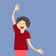 young handsome men with various hairstyle