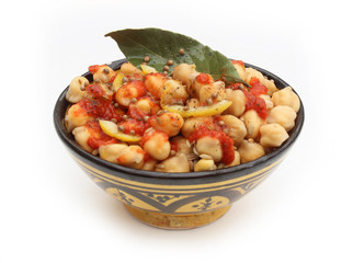 Pois chiche épices et cumin / Spicy chick pea