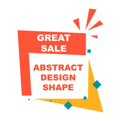 Sale banner template design, poster, This Weekend Special Buy 2 Get 1 Free. Vector illustration. Store label. Communication poster - Vector