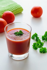 Tomato Juice with Frash Tomatoes