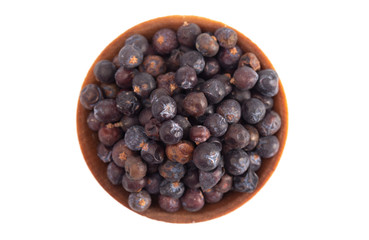 Bowl Full of Dried Juniper Berries