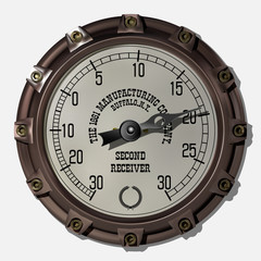 Fototapeta premium Measuring device vector