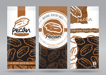 Pecan packaging set