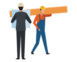 Construction teamwork avatar