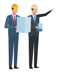 Construction teamwork avatar