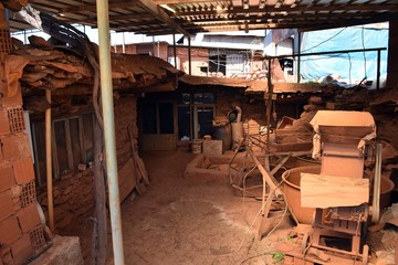 Pottery workshop, pottery