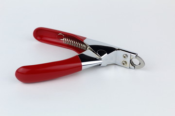 Kogterezka. The tool for trimming claws to pets.