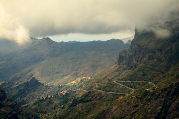  Canary Island, Spain- Ancient pirate village Masca.