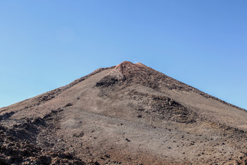 Peak of Teide volcano. Tenerife. Peak of Teide volcano. Top of the Tenerife, Canary islands, Spain