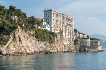 Mus&eacute;e ocanographique de Monaco les pieds dans l'eau