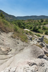 Rock formation The Stone Dolls of Kuklica near town of Kratovo, Republic of North Macedonia