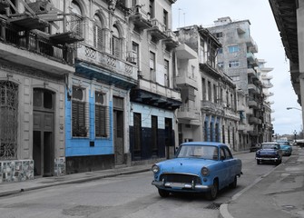Fototapeta premium Voiture ancienne La Havane CUBA