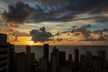 Fototapeta premium Sunrise at 5 a.m.