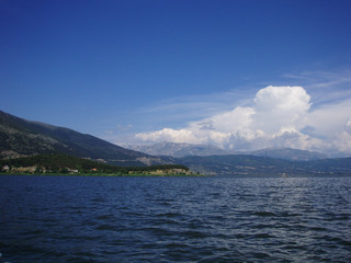 where the land meets the clouds