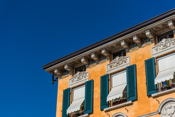 Picturesque house in Old Town of Sirmione, Italy